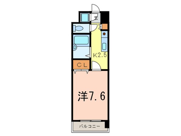 イ－ストコ－ト芝の物件間取画像